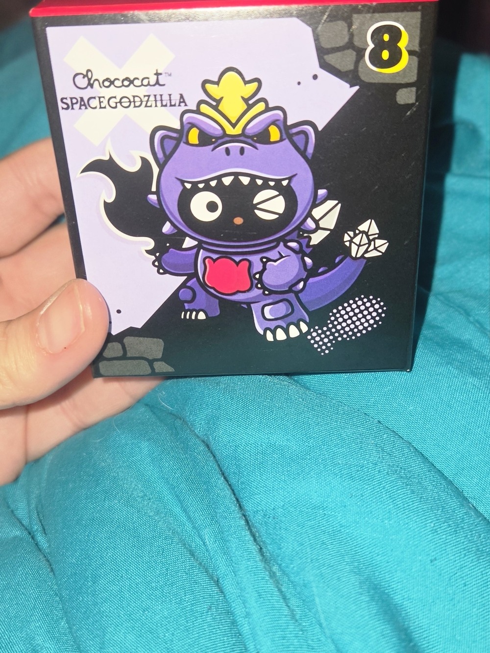 NIB McDonald’s Hello Kitty Godzilla Toy #8 Chococat SpaceGodzilla